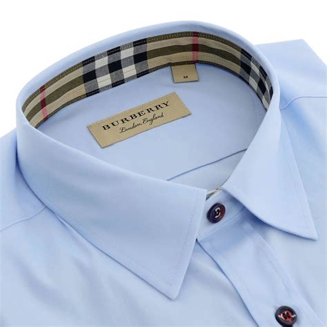 burberry canvas blue shirt|Burberry shirts for men outlet.